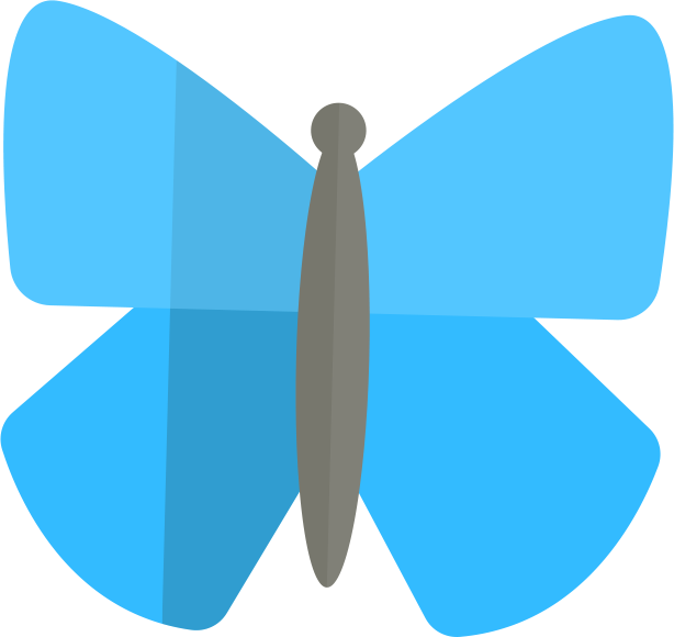 butterfly-blue